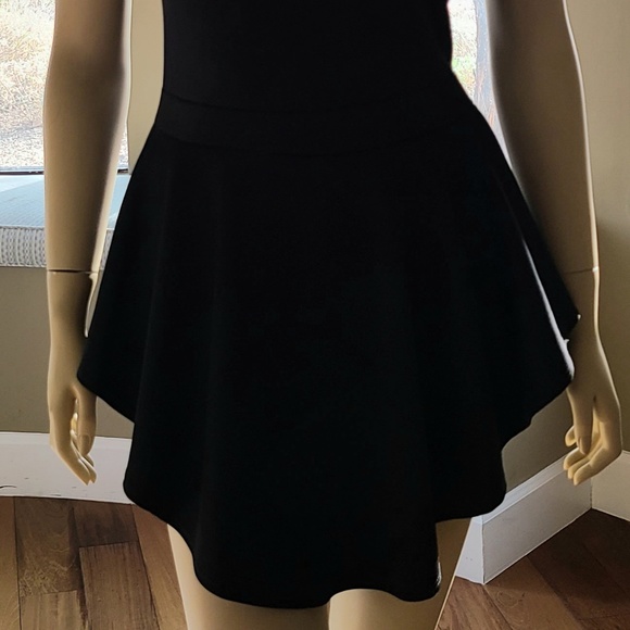 DRESSY BLACK ROMPER DRESS - Picture 5 of 13